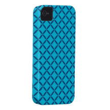 Compañero azul moderno del caso del iPhone Case-Mate iPhone 4 Carcasas