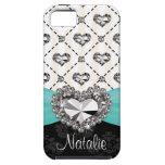 Compañero del caso del iPhone 5 del corazón del di iPhone 5 Case-Mate Cárcasa