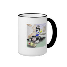 Compañeros de trabajo tazas