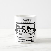 Comparte tu musica tazas