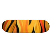 Compartimiento ancho del tigre tablas de skate