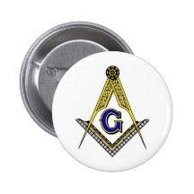 Compás y cuadrado pin