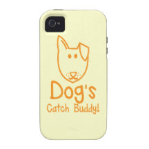 Compinche de la CAPTURA del perro iPhone 4 Funda