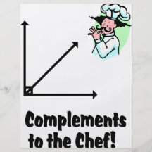complementos al cocinero flyer personalizado