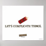 Compliquemos el poster de las cosas