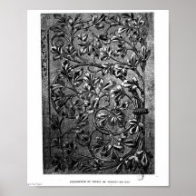 Composición clásica y Dessin de Viollet-le-duc Poster
