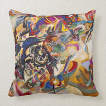 Composición siete de Wassily Kandinsky Almohada
