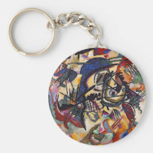 Composición siete de Wassily Kandinsky Llavero Personalizado