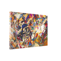Composición siete de Wassily Kandinsky Lienzo Envuelto Para Galerías
