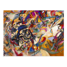 Composición siete de Wassily Kandinsky Postales