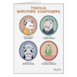 COMPOSITORES FAMOSOS DEL CORRAL TARJETAS