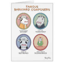 COMPOSITORES FAMOSOS DEL CORRAL TARJETAS