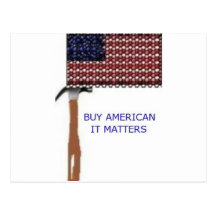 Compre al americano.  Importa Tarjetas Postales