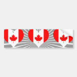 Compre la bandera de Canadá Pegatina De Parachoque