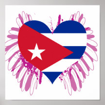Compre la bandera de Cuba Posters