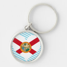 Compre la bandera de la Florida Llaveros Personalizados