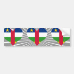 Compre la bandera de la República Centroafricana Etiqueta De Parachoque