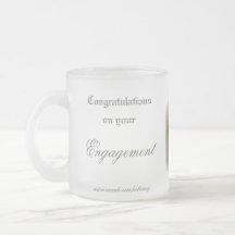 Compromiso - taza 10oz. del vidrio esmerilado