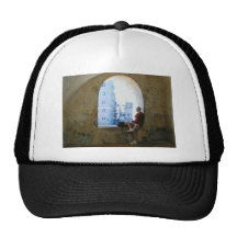 Comtemplación de vida gorro de camionero