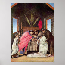Comunión pasada de Botticelli-The de St Jerome Poster