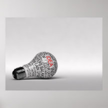 Concepto de la idea poster