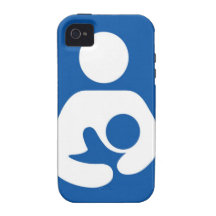 Conciencia de amamantamiento Case-Mate iPhone 4 carcasas