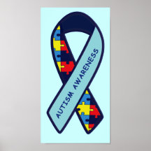 Conciencia de la cinta del rompecabezas del autism impresiones