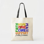 Conciencia del autismo de la curación del amor de  bolsa