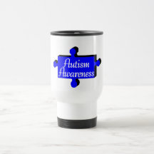 Conciencia del autismo (PP azules) Tazas De Café