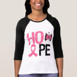 Conciencia del cáncer de pecho de la esperanza camisetas