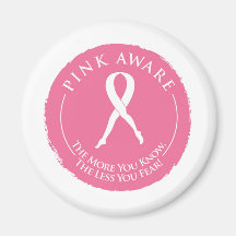 Conciencia del cáncer de pecho imanes  