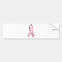 ¡Conciencia del cáncer de pecho! Pegatina De Parachoque