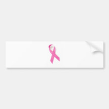 Conciencia del cáncer de pecho pegatina de parachoque
