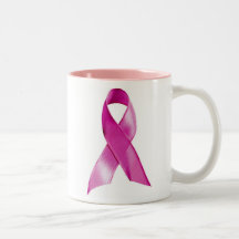 Conciencia del cáncer de pecho, siempre esperanza, tazas de café