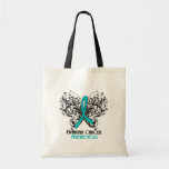 Conciencia del cáncer ovárico de la mariposa bolsa