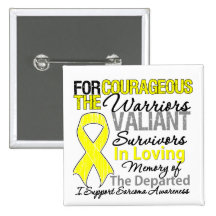Conciencia del sarcoma de la ayuda del tributo pin