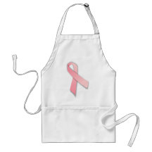 Conciencia ROSADA del cáncer de pecho de la CINTA Delantal