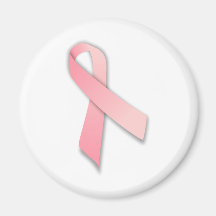 Conciencia ROSADA del cáncer de pecho de la CINTA Iman De Frigorífico