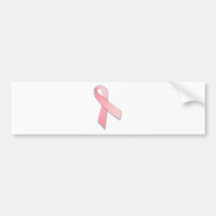Conciencia ROSADA del cáncer de pecho de la CINTA Etiqueta De Parachoque