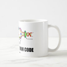 Conducido por mi propio código (réplica de la DNA) Taza