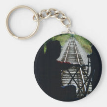 Conductor de tren llaveros