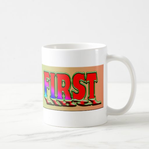 conecte a tierra primero taza de café