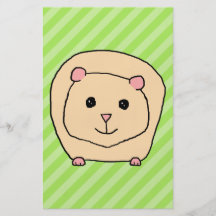 Conejillo de Indias, animal del dibujo animado Tarjetas Publicitarias
