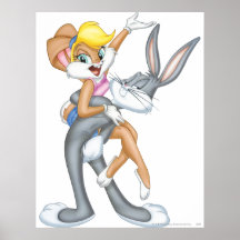 Conejito 2 de Bugs Bunny y de Lola Impresiones