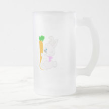 Conejito con la Zanahoria-t Taza De Café