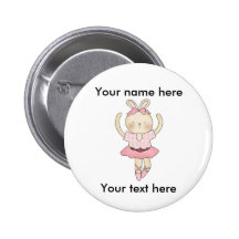 Conejito de la bailarina pin