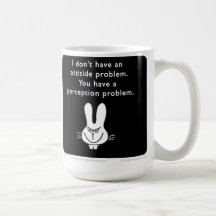 Conejito de MJ1515 "Mahoney Joe" "Badass " Taza De Café