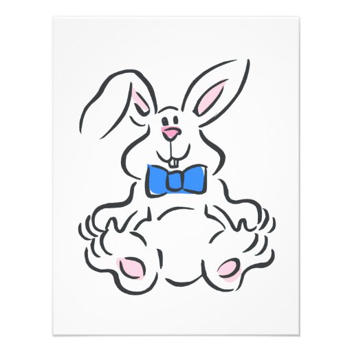 Conejito de pascua anuncio