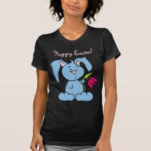 Conejito de pascua camisetas