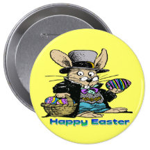 Conejito de pascua del abuelo pin